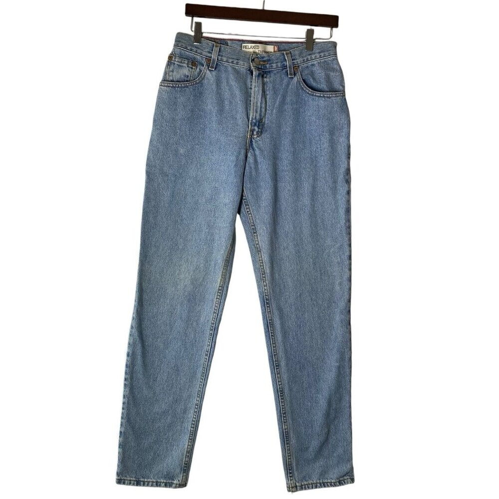 Vintage Levis 560 Jeans Size 10 L Relaxed Tapered Cotton Denim Mom Jeans
